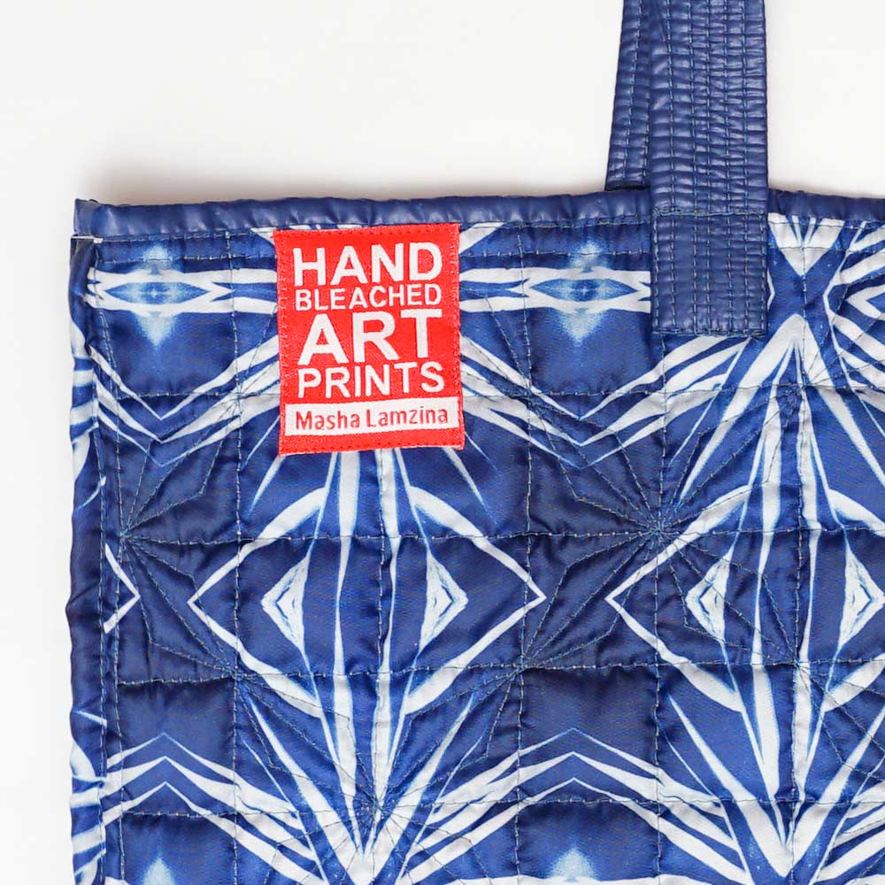 Blue Boro Patchwork Bag 6 - Masha Lamzina